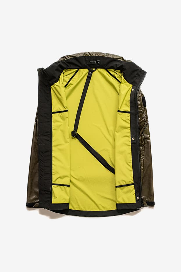 ORBITGear W110-J React uranus Color-Changing Jacket Release info nylon textile heat reactive treatment buy now purchase details Thermocrhomic Shell with colod-changing ability.