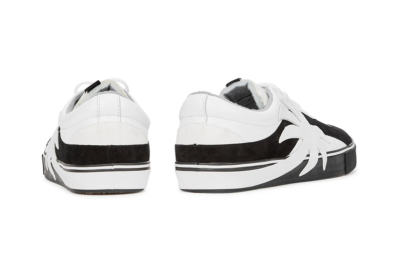 palm angels printed vulcanized sneakers shoes white black silver grey official release date info photos price store list buying guide