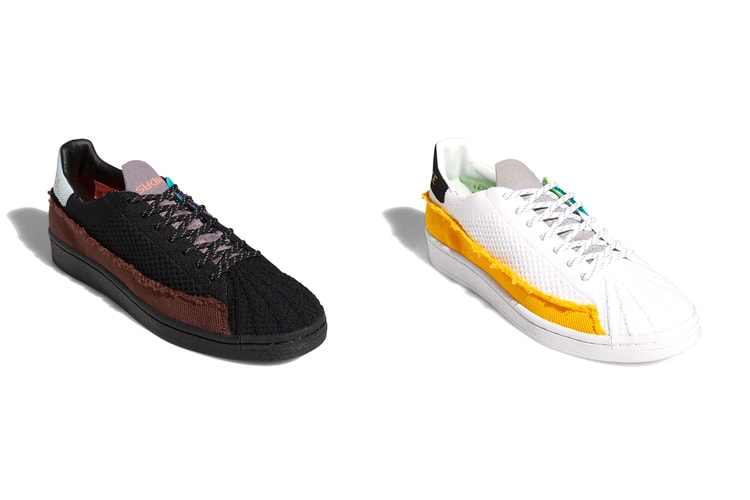 Pharrell and adidas Originals Revisit the Superstar With New Patchwork Mesh Styles