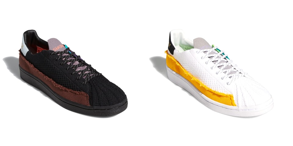 Pharrell and adidas Originals Revisit the Superstar With New Patchwork Mesh Styles