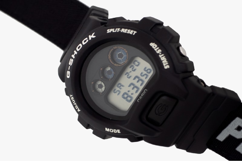 gshock places faces watch dw6900 6900 celebration 25th anniversary watch p+f release information london streetwear brand collaboration