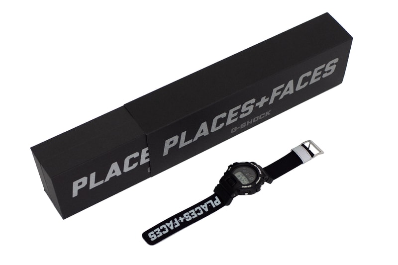 gshock places faces watch dw6900 6900 celebration 25th anniversary watch p+f release information london streetwear brand collaboration