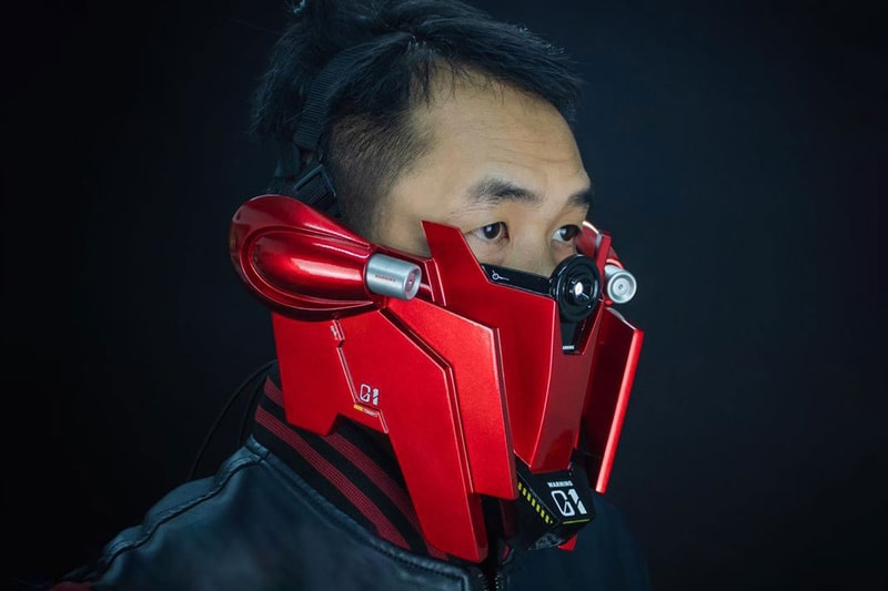 Poot Padee Gundam Inspired Face Masks Cosplay gundam bandai props art design anime Japan Thailand DIY LED TEchinal Masks face masks 