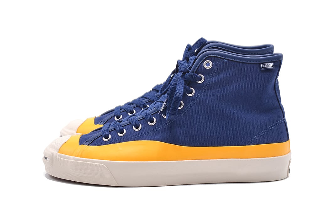 blue and yellow converse