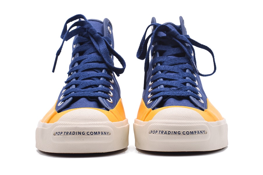 pop trading company converse cons jack purcell pro hi ox details release information skating amsterdam blue yellow egret white red buy cop purchase