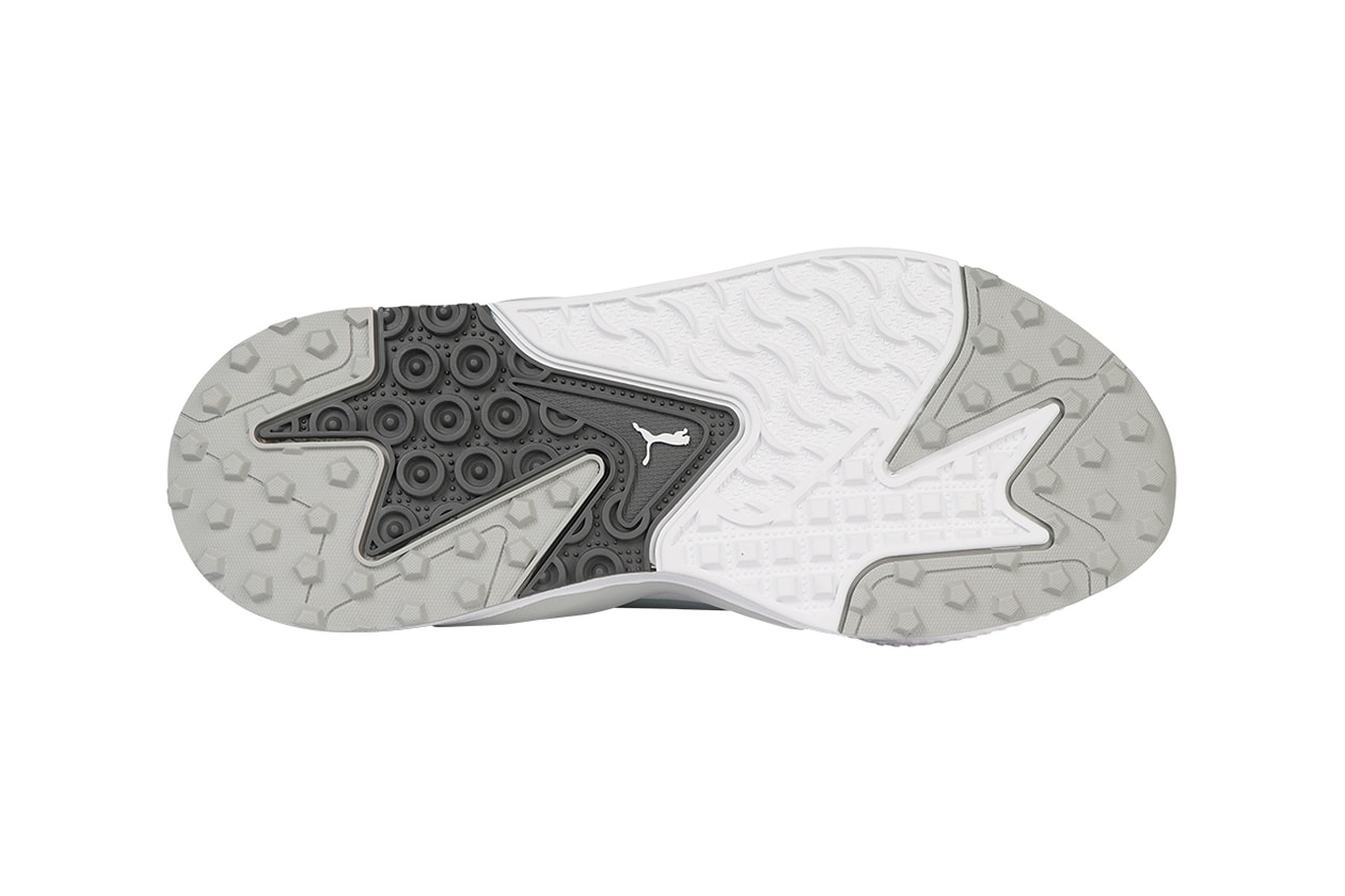 puma golf rs-g sneaker footwear trainer release information buy cop purchase details White/Quiet Shade/Quarry black dark pureed pumpkin vaporous thyme