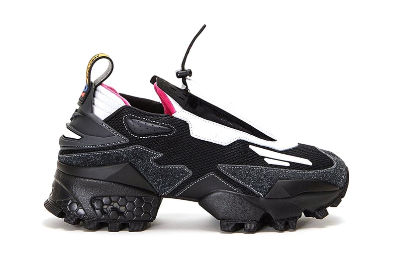 pyer moss kerby jean raymond reebok experiment 4 fury trail innocence project charity black lives matter black white red yellow official release date info photos price store list buying guide
