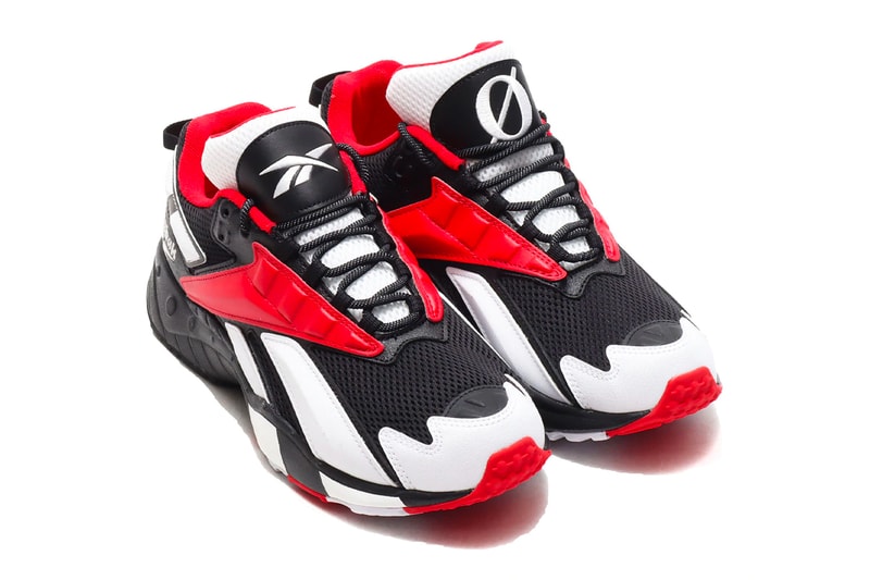 Reebok Interval 96 Sway Black Scarlet white menswear streetwear spring summer 2020 collection shoes footwear sneakers trainers runners basketball fx7137