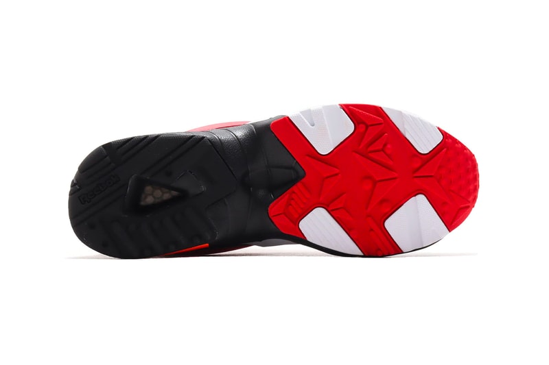 Reebok Interval 96 Sway Black Scarlet white menswear streetwear spring summer 2020 collection shoes footwear sneakers trainers runners basketball fx7137