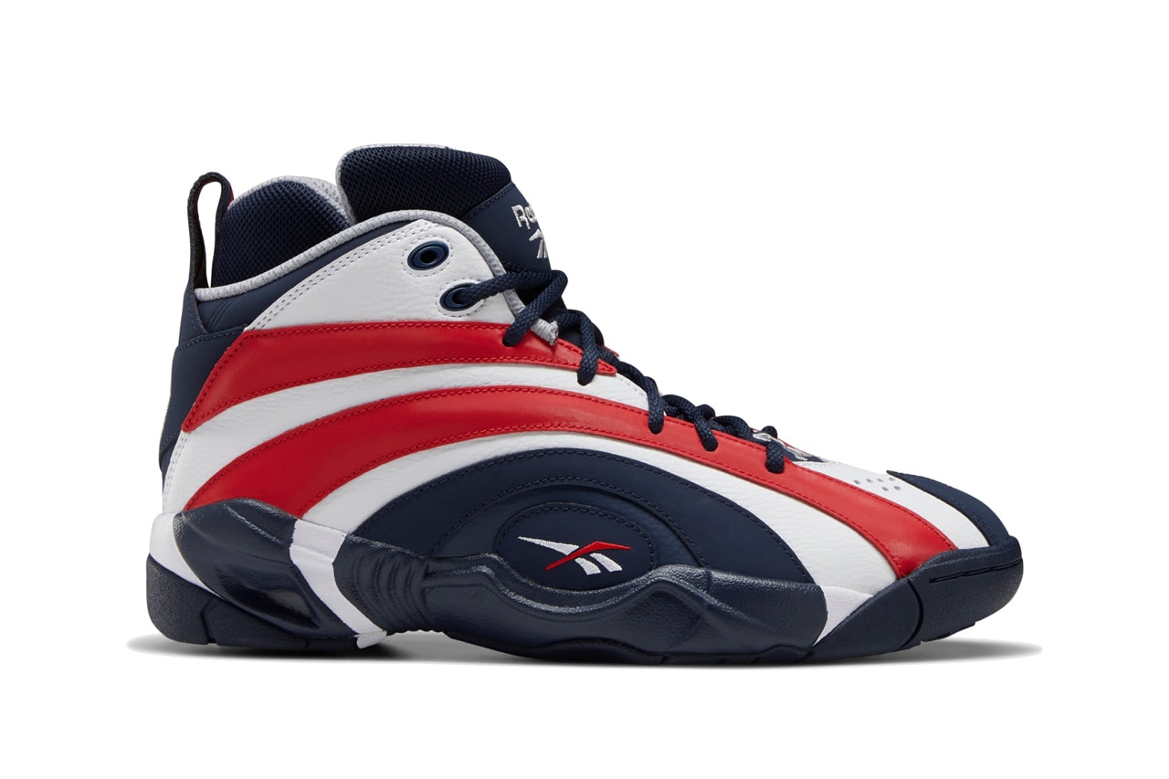 reebok shaqnosis kamikaze ii 2 usa vector navy white red FV2971 FV9295 shawn kemp shaquille o neal shaq usa basketball official release date info photos price store list