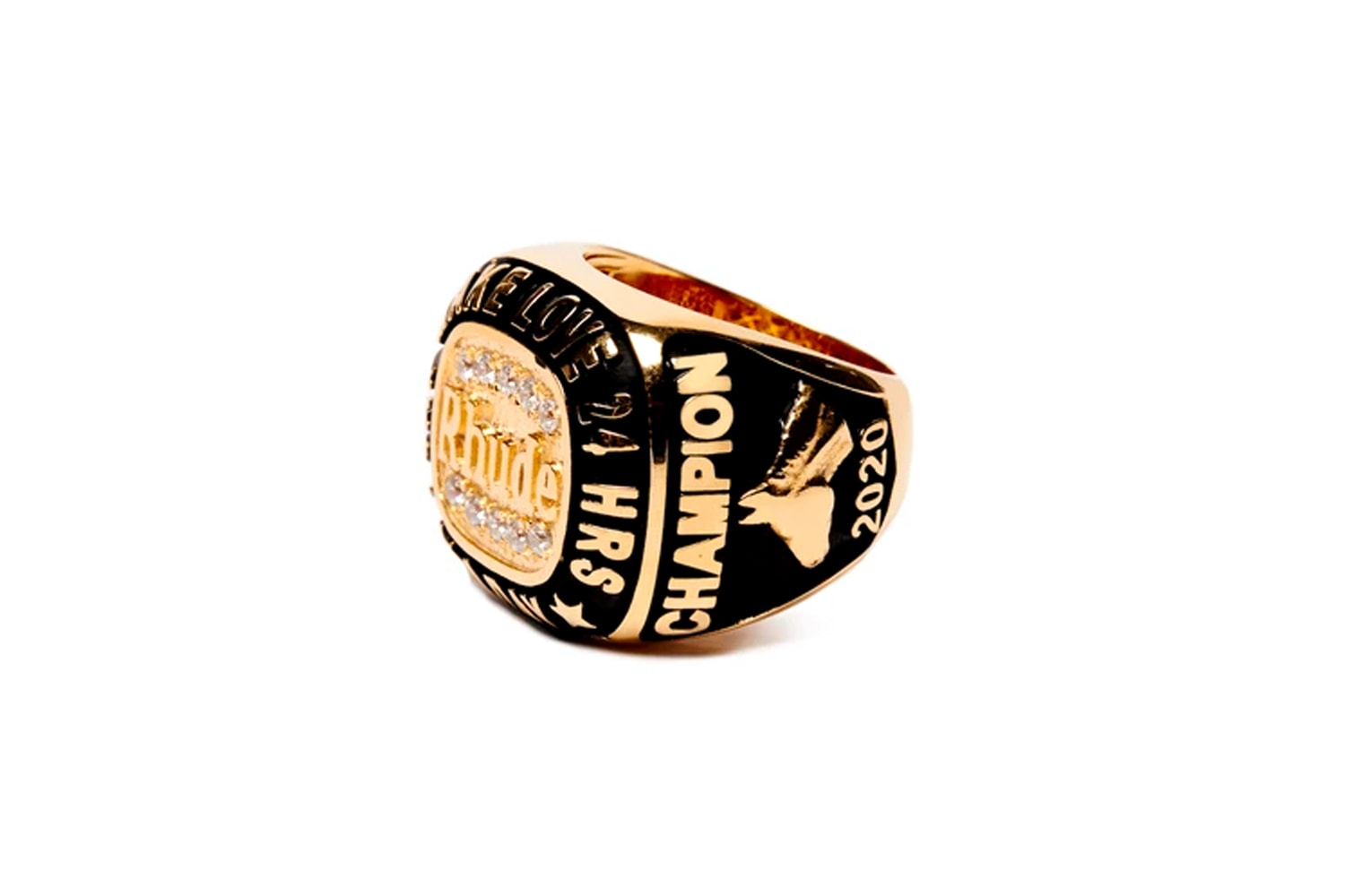 RHUDE I Can Make Love 24HR Day Ring Release Info Buy Price Gold Black