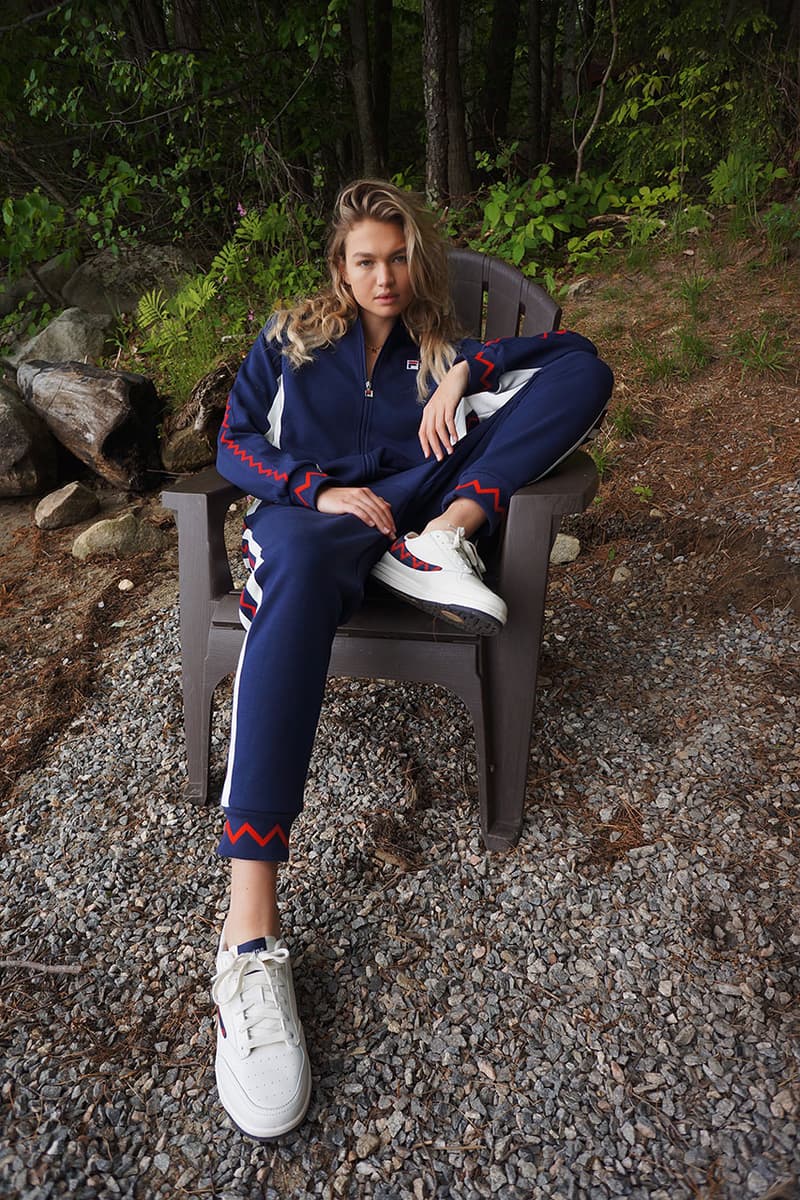 Rowing Blazers x FILA Spring/Summer 2020 Capsule Collection SS20 Mens Womens Shoes Zig-Zag Tennis 88 Sneaker Bello Joggers Benvolio Shorts Agostino Jacket Fidelio Polo Lookbooks 