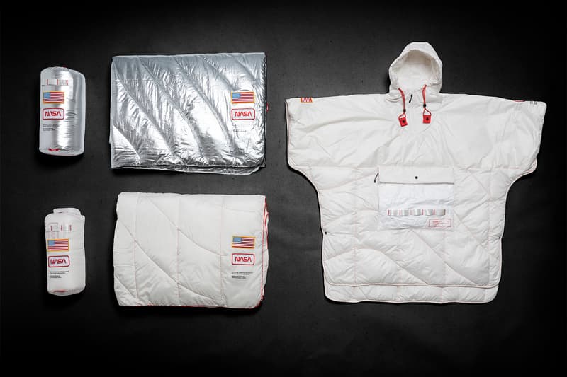 Rumpl NASA NanoLoft Puffy Poncho Release Tyvek ripstop Apollo 13 Space travel expedition  outerwear jackets cozy 