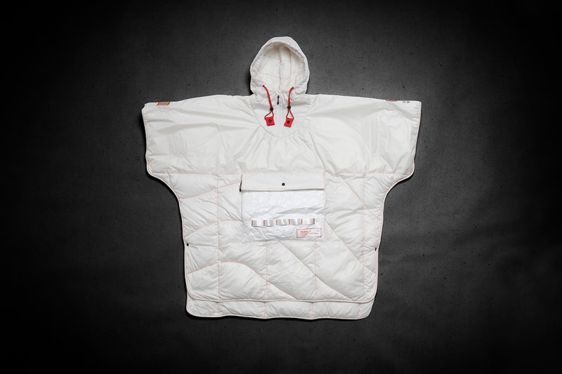 Rumpl NASA NanoLoft Puffy Poncho Release Tyvek ripstop Apollo 13 Space travel expedition  outerwear jackets cozy 