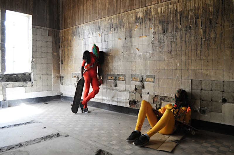 Artist Ruzza Wazzi Teams up With Skateistan on 'REFUGE' Charity Project