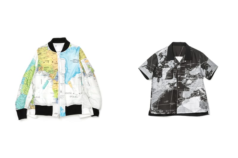 sacai Emblazons World Map in "THE" Capsule for SS20
