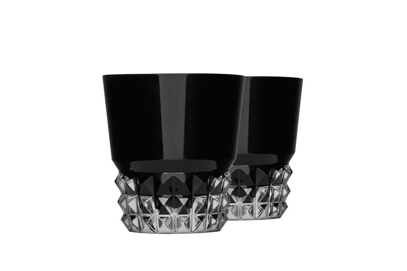 Saint Laurent x Baccarat Louxor Crystal Tumblers paris France luxury homeware cups glasses crystal
