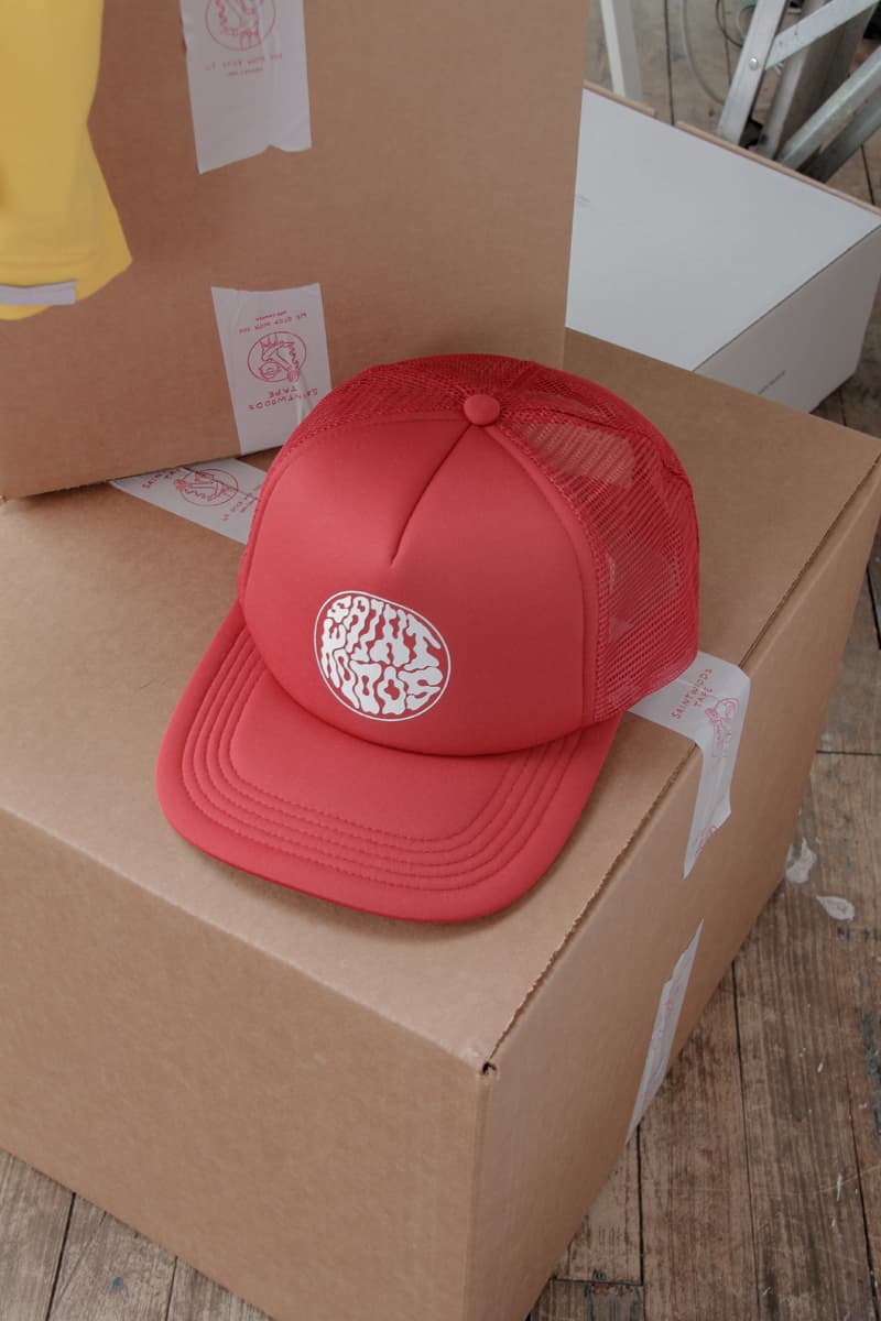 SAINTWOODS SW.009 Ready-to-Wear collection Cut-and-Sew Items T-shirts hoodies caps bucket hats water bottle montreal canada loobooks campaigns