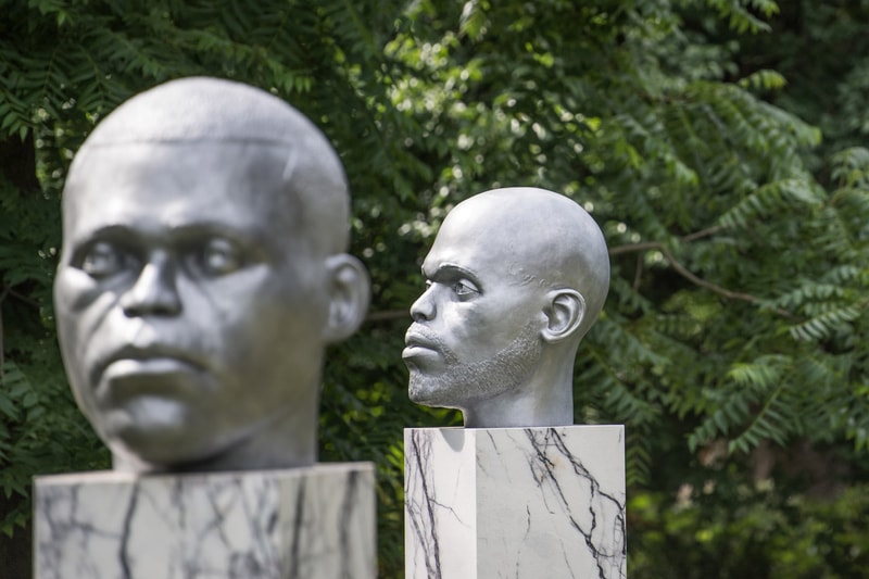 Windrush Generation Commemorative Sculptures 2021 London Britain Windrush Day Colonialism 