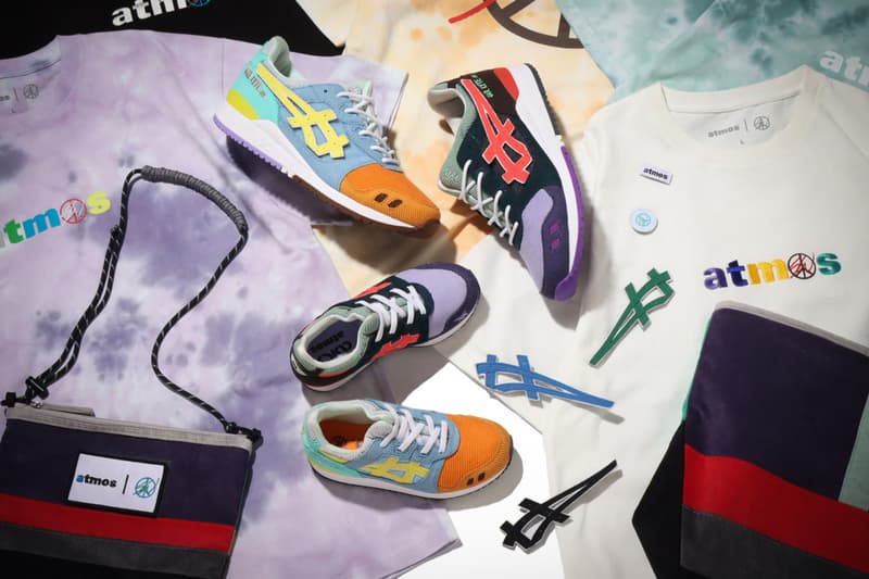 sean wotherspoon round two atmos asics gel lyte iii 3 corduroy mens kids velcro 1203A019 1204A018 000 purple blue orange yellow green white black official release date info photos price store list buying guide