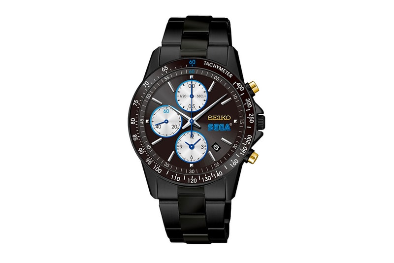 sega seiko japan japanese gaming watchmaker watches chronographs quartz special limited edition video games 60th anniversary