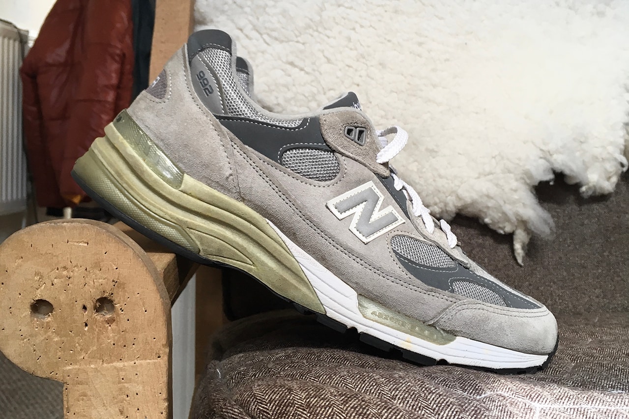 Sevenstore new balance 992 sam pearce interview editorial 992 1300 information history archive story