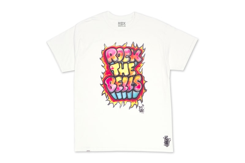 Shirt King Phade x Rock the Bells Graffiti Streetwear Capsule t-shirts bubble airbrush prints ll cool j hip-hop street style drop info 