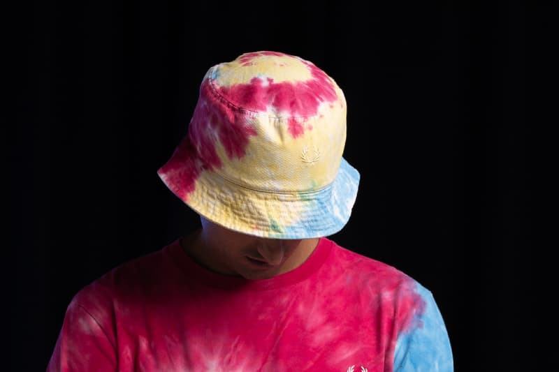 fred perry size? acid house kaleidoscope collection summer of love 1988 tie dye