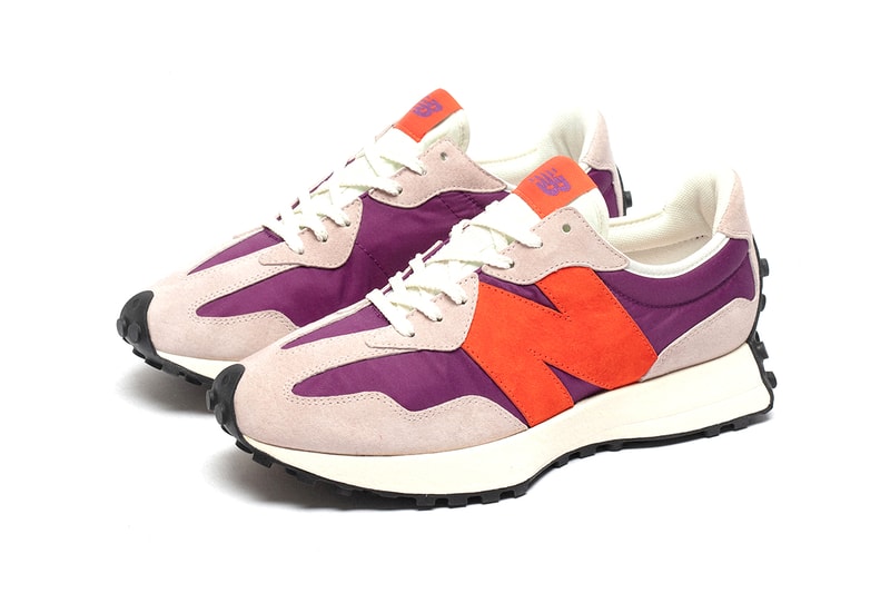 size new balance 327 release information buy cop purchase purple grey orange yellow green details 