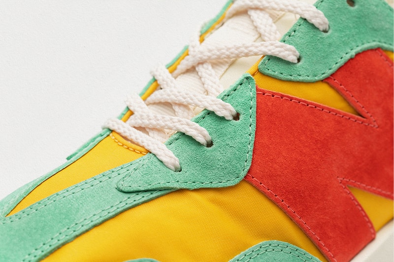 size new balance 327 release information buy cop purchase purple grey orange yellow green details 