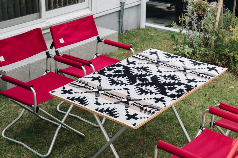 snow peak pendleton towel blanket outdoors ss20 collaboration release