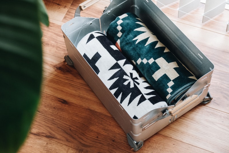snow peak pendleton towel blanket outdoors ss20 collaboration release
