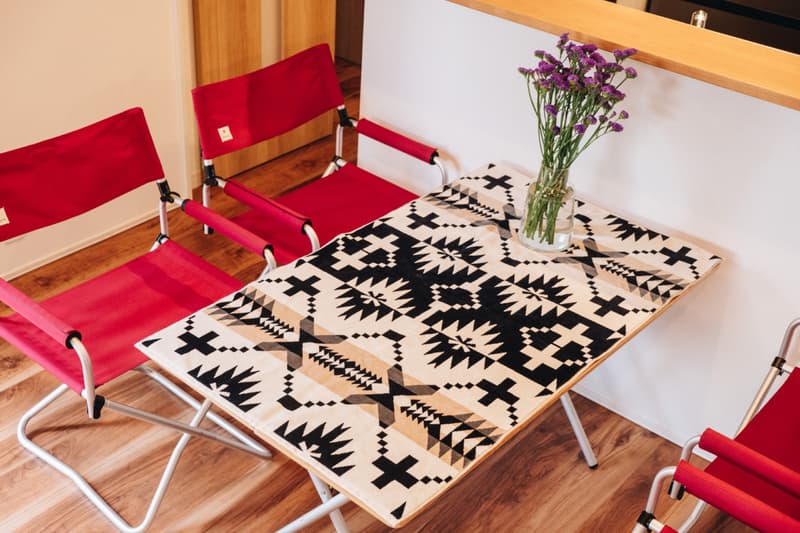 snow peak pendleton towel blanket outdoors ss20 collaboration release