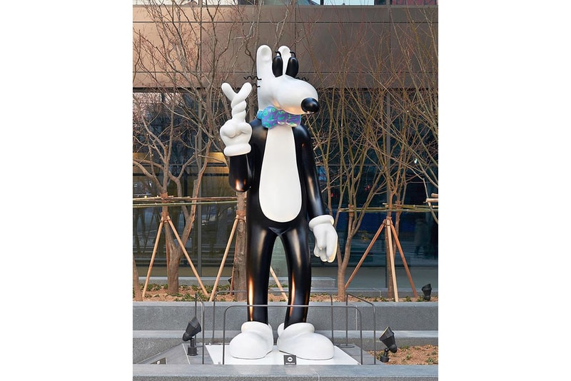 Steven Harrington 'Mello' Permanent Sculpture Outdoor Loft One South Korea Aluminum 