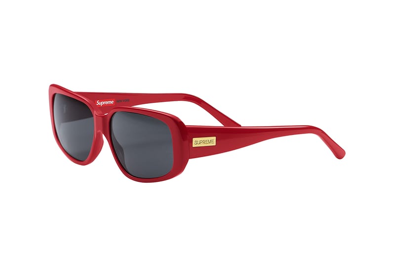 red supreme sunglasses