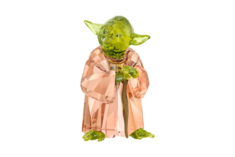 Swarovski Star Wars Crystal Set Princess Leia Master Yoda Darth Vader Luke Skywalker C-3PO R2-D2 Stormtrooper Death Star X-wing Lucasfilms Disney Movies Films Home Decor 