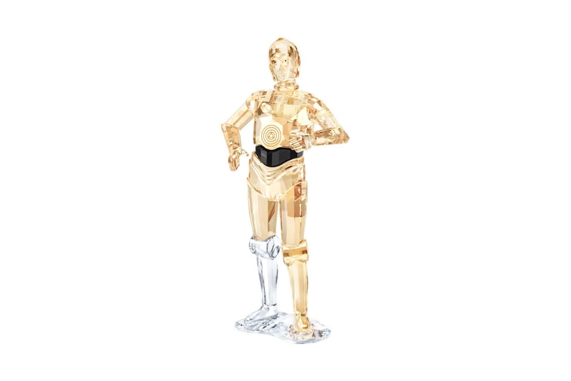 Swarovski Star Wars Crystal Set Princess Leia Master Yoda Darth Vader Luke Skywalker C-3PO R2-D2 Stormtrooper Death Star X-wing Lucasfilms Disney Movies Films Home Decor 