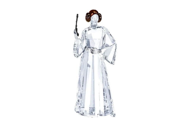 Swarovski Star Wars Crystal Set Princess Leia Master Yoda Darth Vader Luke Skywalker C-3PO R2-D2 Stormtrooper Death Star X-wing Lucasfilms Disney Movies Films Home Decor 