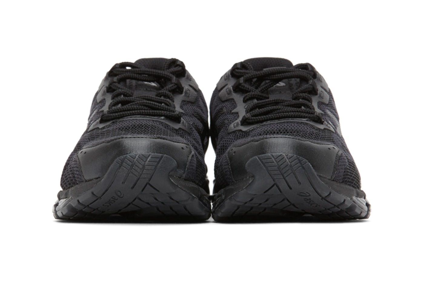 Asics Black GEL-Quantum 360 6 Sneakers Release  shoes footwear black monochrome kicks sneakers trainers running japan Japanese footwear Gel  