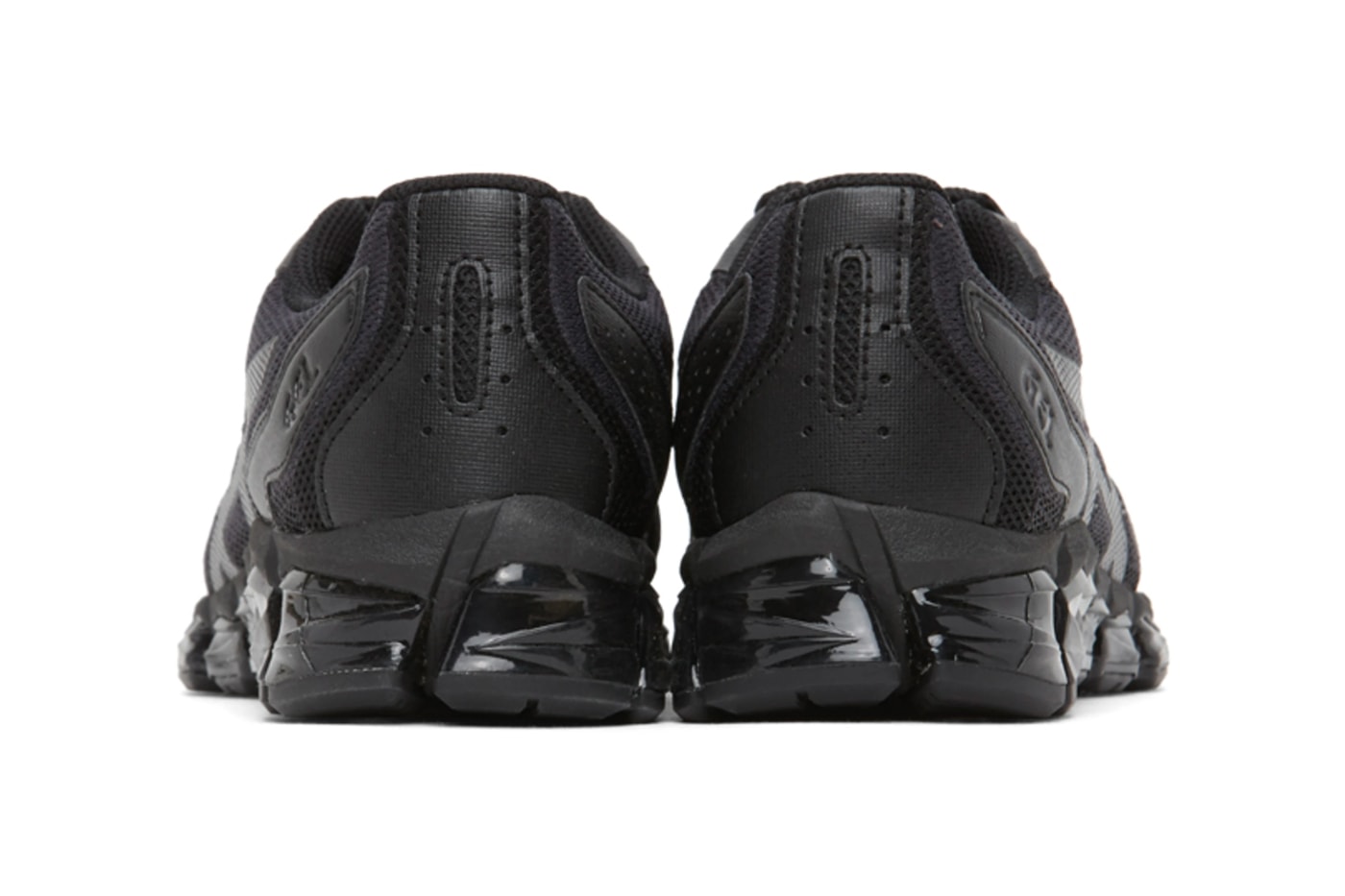 Asics Black GEL-Quantum 360 6 Sneakers Release  shoes footwear black monochrome kicks sneakers trainers running japan Japanese footwear Gel  