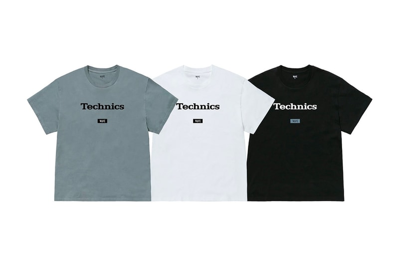 Wave Technics Capsule menswear streetwear spring summer 2020 collection lookbooks graphics long sleeves t shirts tees iphone case hats Shibuya PARCO WAVE BRIDGE SL 1200 turntable