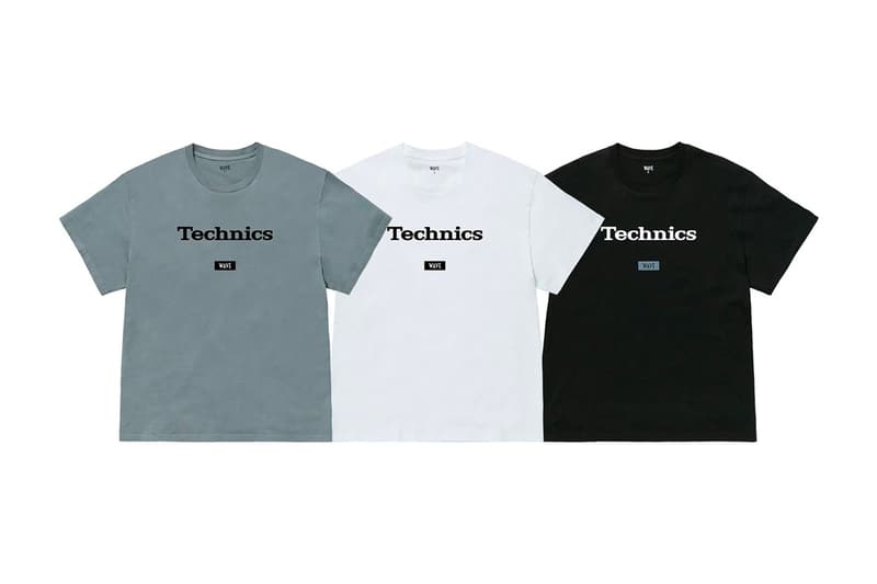 Wave Technics Capsule menswear streetwear spring summer 2020 collection lookbooks graphics long sleeves t shirts tees iphone case hats Shibuya PARCO WAVE BRIDGE SL 1200 turntable