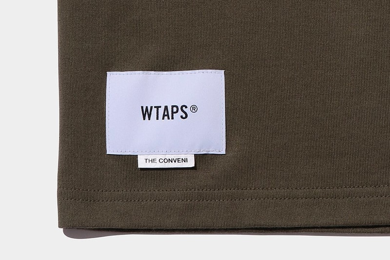 THE CONVENI WTAPS T-Shirt Pack Release Info Buy Price Khaki Black White