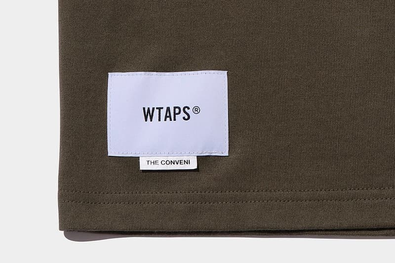 THE CONVENI WTAPS T-Shirt Pack Release Info Buy Price Khaki Black White