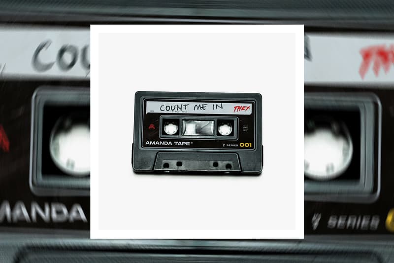 THEY. "Count Me In" Single Stream R&B hip-hop smooth Dante Jones and Andrew "Drew Love" Neely los angeles
