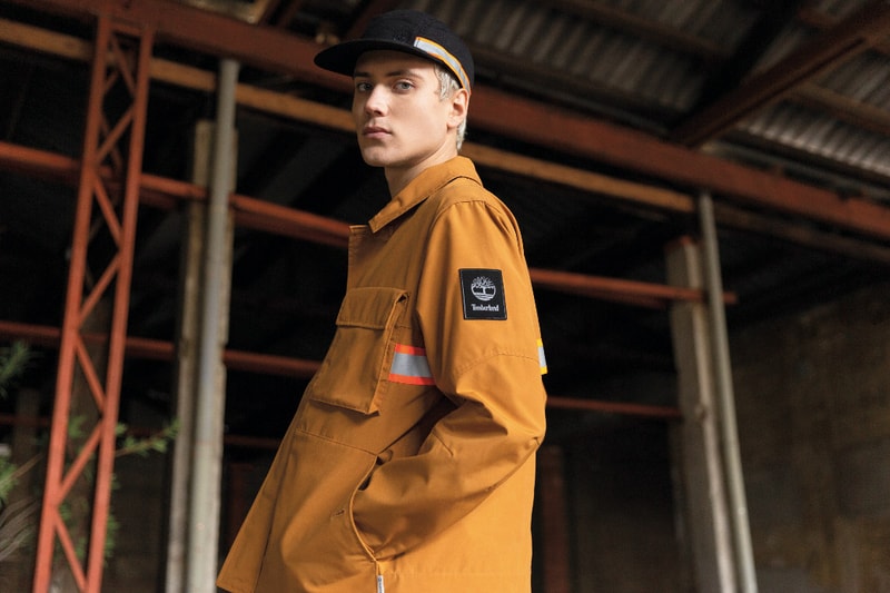 Timberland Recycled Workwear Collection ReBOTL Jackets Outerwear Brooklyn Super Sneakers Shoes Footwear Pants 
