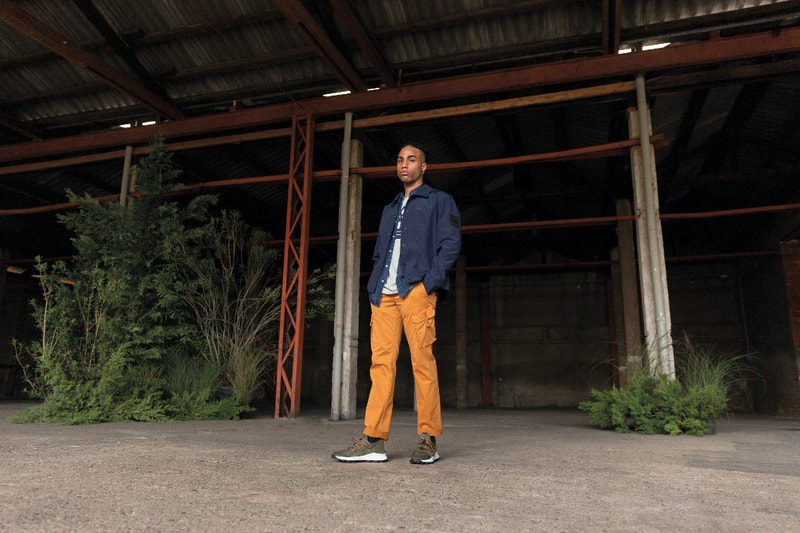 Timberland Recycled Workwear Collection ReBOTL Jackets Outerwear Brooklyn Super Sneakers Shoes Footwear Pants 