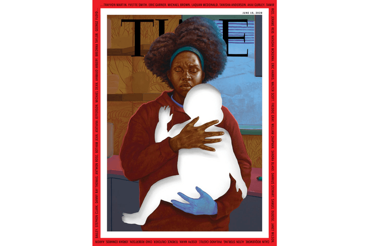 'TIME' Enlists Titus Kaphar for George Floyd-Honoring Cover