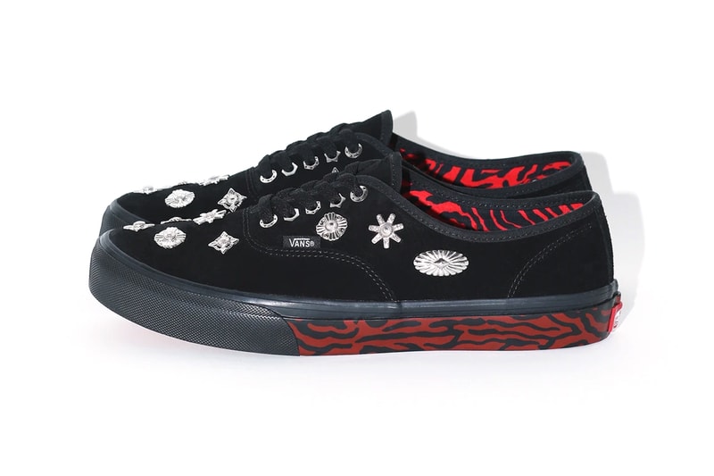 Vans Japan TOGA Authentic Metal Stud menswear streetwear spring summer 2020 collection footwear sneakers trainers runners shoes t shirts black red