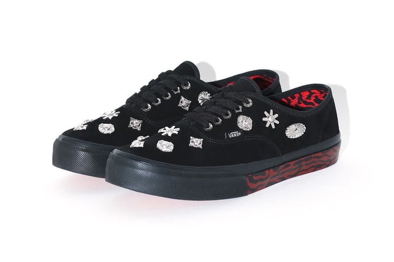 Vans Japan TOGA Authentic Metal Stud menswear streetwear spring summer 2020 collection footwear sneakers trainers runners shoes t shirts black red